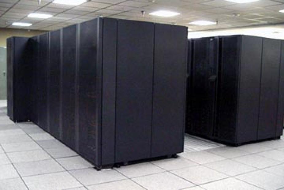 IBM P5-P575 Bluevista supercomputer