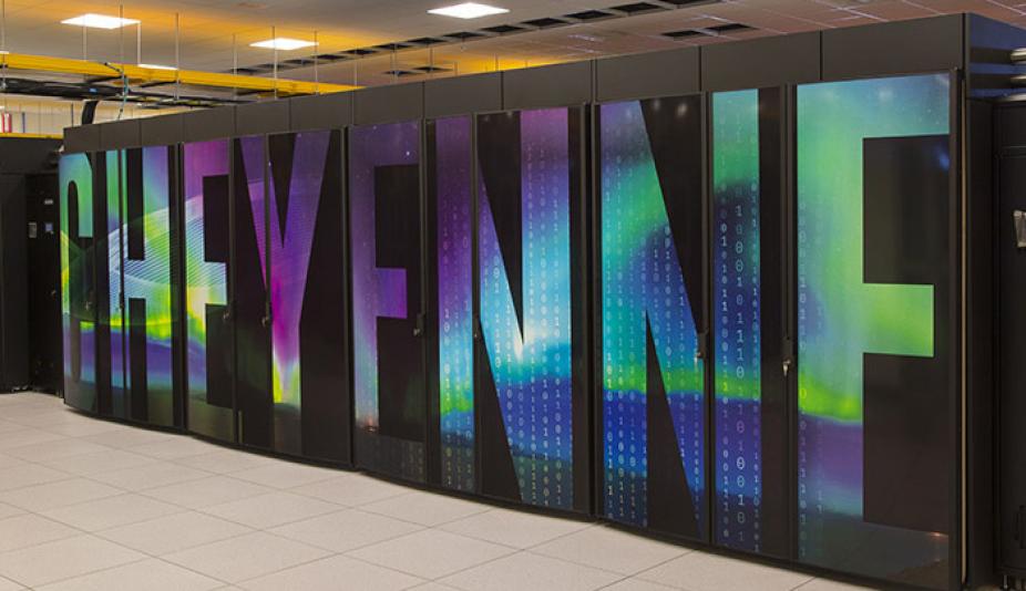 The Cheyenne supercomputer at the NCAR-Wyoming Supercomputing Center